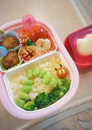 超簡単！はらぺこあおむしキャラ弁。-レシピのメイン写真