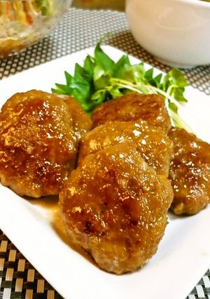 合いびき肉で！レンコンつくね♪-レシピのメイン写真