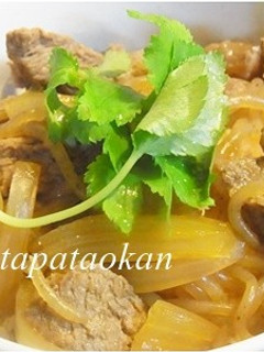 コラーゲンたっぷり♪牛筋丼-レシピのメイン写真