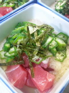 マグロの山掛け-レシピのメイン写真
