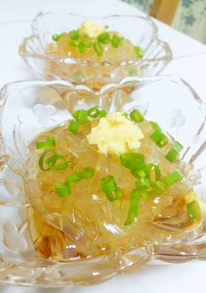 心太は生姜醤油でしょ！-レシピのメイン写真