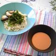 ピリっと辛いつけうどん☆