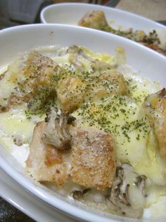 ポテトとサーモンのグラタン風重ね焼き♪-レシピのメイン写真