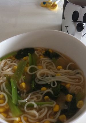 お味噌汁でみそラーメン☆-レシピのメイン写真