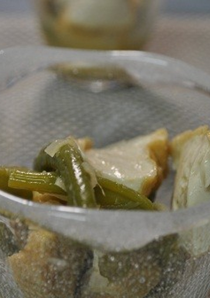 厚揚げとインゲンの生姜煮-レシピのメイン写真