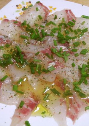 鯛を三枚おろし⇒刺身にしてみます-レシピのメイン写真