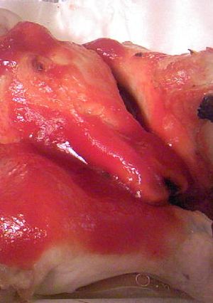 簡単：鶏手羽元のケチャップオーブン焼き-レシピのメイン写真