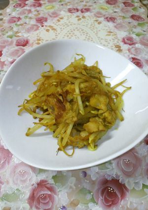 簡単！豚もやしのカレー風味♥-レシピのメイン写真