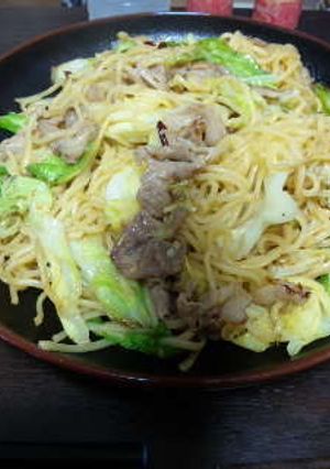 激うま☆ペペロンチーノ風焼きそば☆-レシピのメイン写真