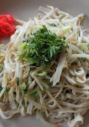 新生姜で夏の焼きうどん~♪-レシピのメイン写真