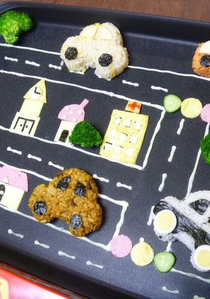 食べれる☆トミカタウン☆-レシピのメイン写真