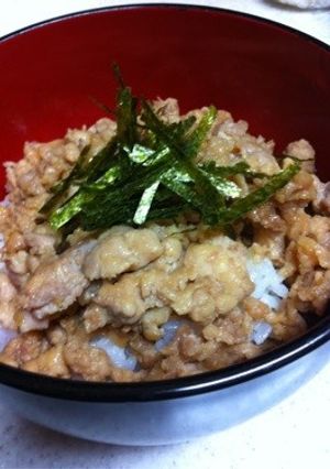 簡単‼とり丼-レシピのメイン写真
