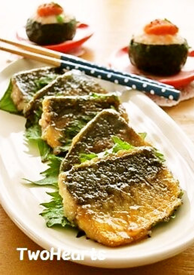 お弁当に❤鯵noかば焼き風-レシピのメイン写真