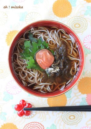 今年のけじめ！簡単丁寧（？）年越しそば-レシピのメイン写真
