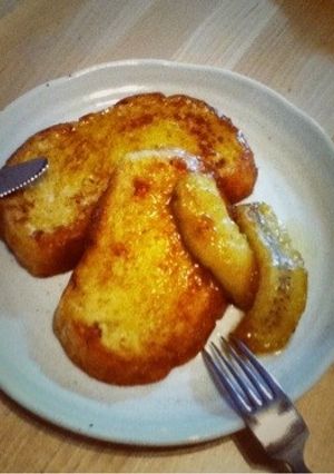 *♬速攻染み込む!フレンチトースト♬*-レシピのメイン写真