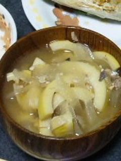 筍のお味噌汁-レシピのメイン写真