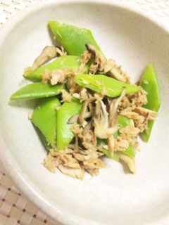 *モロッコいんげんとツナの中華炒め*-レシピのメイン写真
