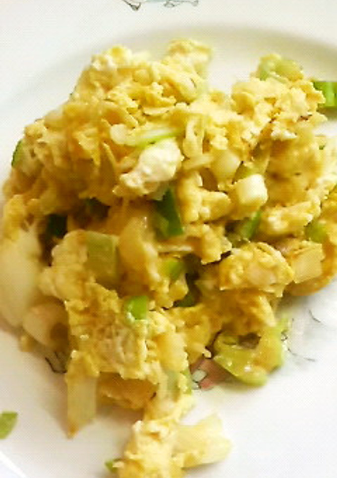 簡単やみつき☆ネギ味噌の玉子焼き-レシピのメイン写真