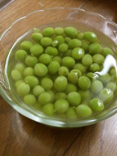 シンプル☆グリンピースのだし煮-レシピのメイン写真
