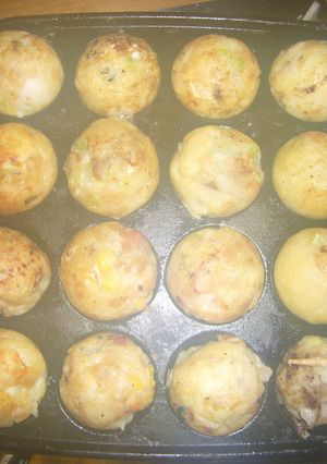☆材料3つ☆でできる簡単たこ焼き-レシピのメイン写真