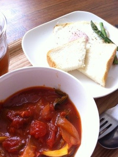 ヘルシー♥トマト煮込みカレー風-レシピのメイン写真