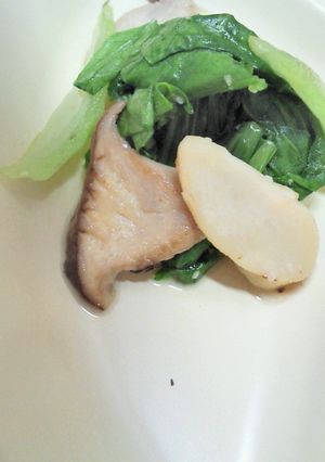 ＊チンゲン菜とエリンギソテー＊-レシピのメイン写真