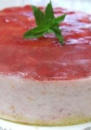 いちごババロアケーキ-レシピのメイン写真