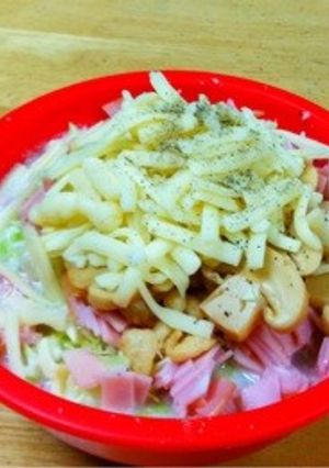 子供も大好き！クリームもんじゃ-レシピのメイン写真