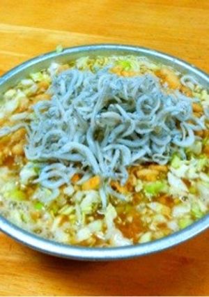 しらすと醤油のサッパリもんじゃ-レシピのメイン写真