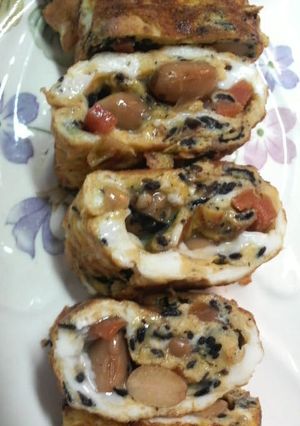 ひじきの卵焼き-レシピのメイン写真
