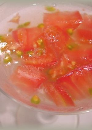 トマトに熱を加えない*トマトゼリー-レシピのメイン写真