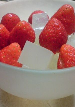苺とシャンパン-レシピのメイン写真