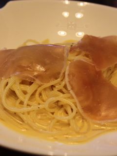 10分で完成!カルボナーラの冷製パスタ-レシピのメイン写真