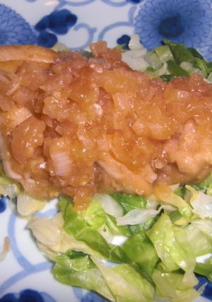 鶏肉のさっぱり玉ねぎソース☆-レシピのメイン写真