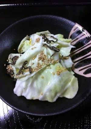 キャベツのサラダ-レシピのメイン写真