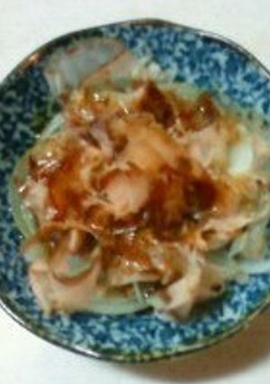 レンジで簡単♪新玉ねぎを鰹節＆ポン酢で★-レシピのメイン写真