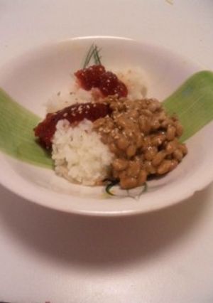 納豆筋子ごはん-レシピのメイン写真