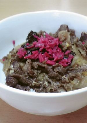 簡単☆おいしい牛丼-レシピのメイン写真