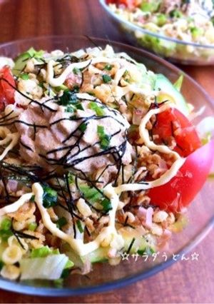 ☆サラダうどん☆-レシピのメイン写真