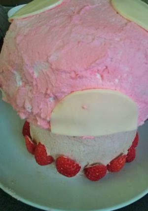 5月誕生日ケーキ★きのこ-レシピのメイン写真