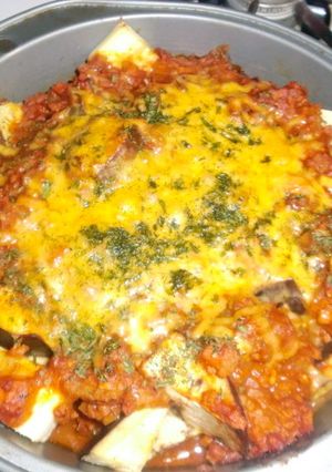 ミートソースとなすのオーブン焼き☆-レシピのメイン写真
