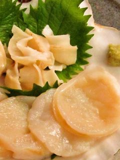 帆立の刺身♪-レシピのメイン写真