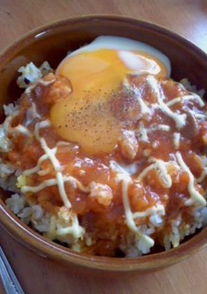 レンジでカンタン！ドリア風ごはん☆-レシピのメイン写真