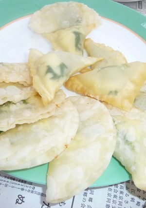 ✿餃子の皮の中にはチーズと大葉✿-レシピのメイン写真