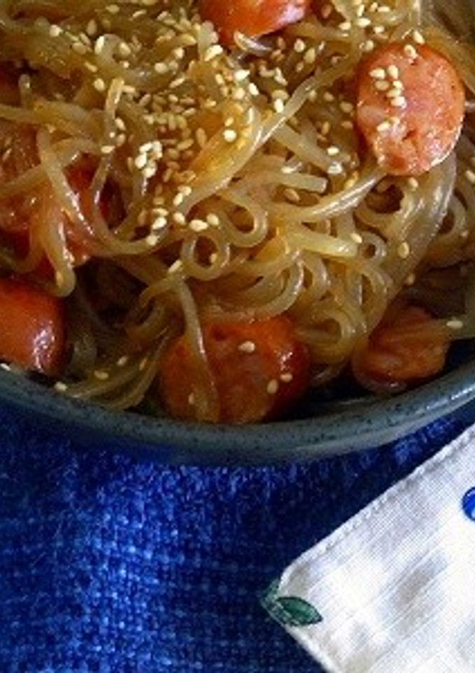 しらたきとピリ辛ソーセージの炒め煮♪-レシピのメイン写真