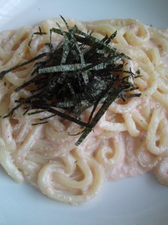 箸で食べる!?クリームたらこうどん-レシピのメイン写真