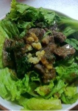 簡単牛肉サラダドン-レシピのメイン写真