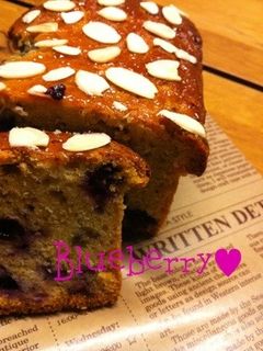 ブルーベリーパウンド-レシピのメイン写真