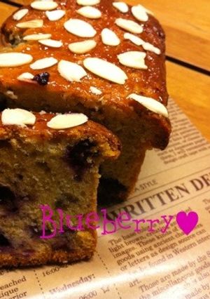 ブルーベリーパウンド-レシピのメイン写真