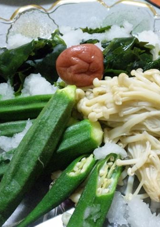 うまいっ！！わかめとえのきのおろしあえ-レシピのメイン写真